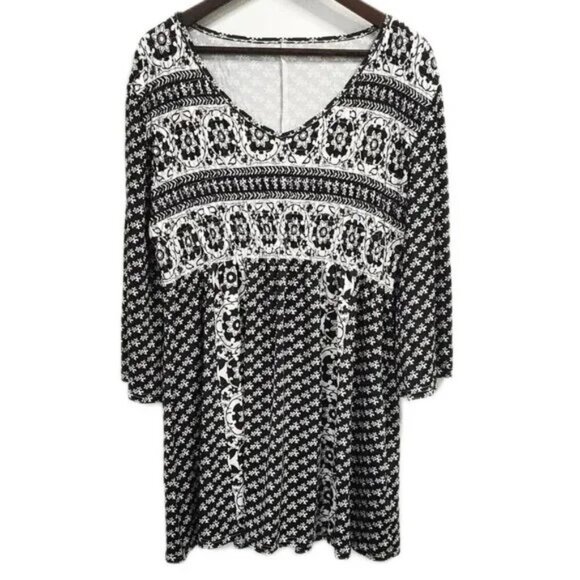 NEW Boho Tunic Sizes 3x, 4x, 5x, 6x, - Picture 9 of 11